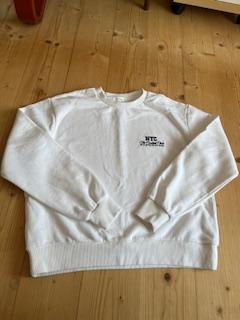 Krémová bavlněná mikina, reserved,s