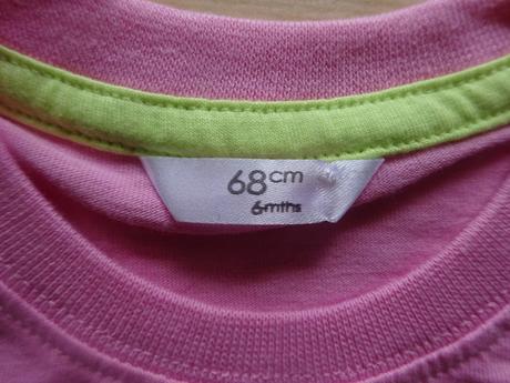 2x tričko s dl.r., vel. 68, 68