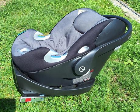 Cybex aton q platinum (black river) + isofix zákla, cybex