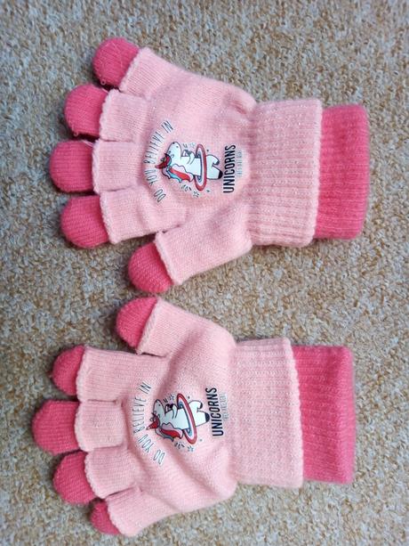 Rukavice " 2v1" vel."2-4roky", pepco