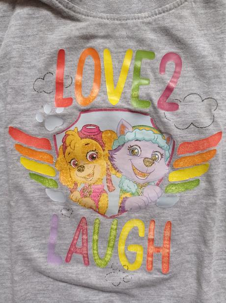 Triko krátký rukáv 98/104 - tlapková patrola, nickelodeon,98