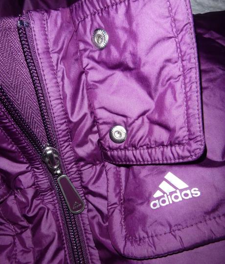 Tm.fialová bunda adidas - vel.s-m, adidas,m