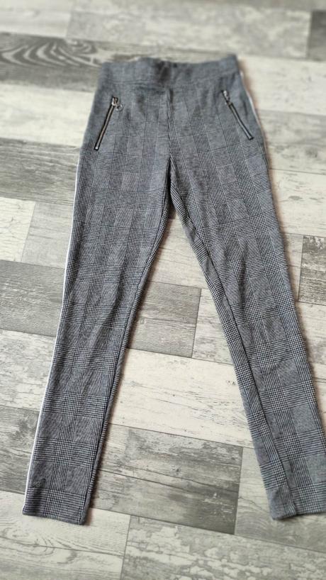 Jegginy kárové elastic.kalhoty, primark,146