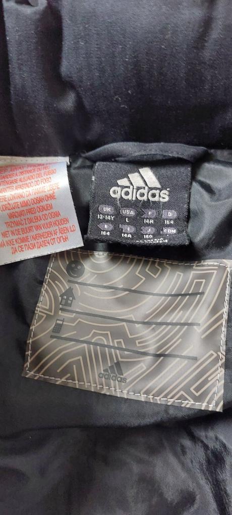 Černá vesta adidas vel.164, adidas,xs