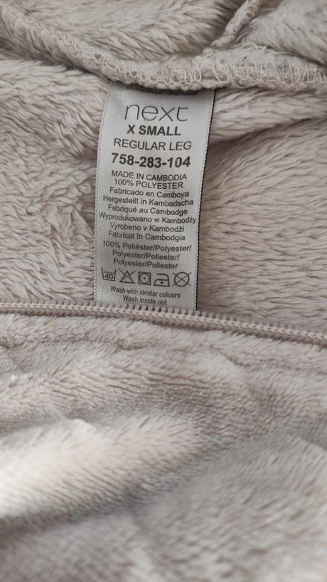 Overal plyšový dívčí/dámský 164/170/xs, next,164