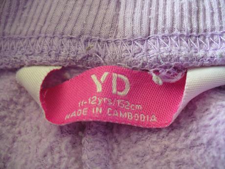 Tepláky dívčí fialové vel. 152 zn. yd, young dimension,152