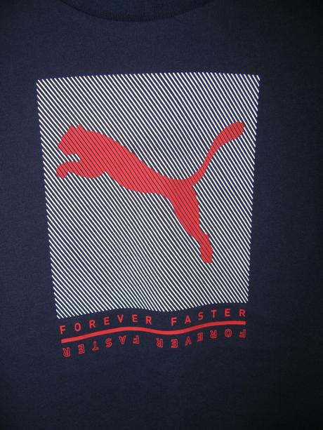 Tmavě modré bavlněné tričko puma, puma,140