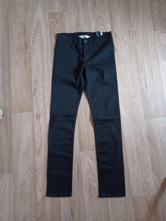 Černé slimky džíny h&m, 158