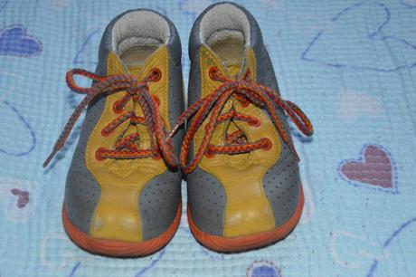 Zdravotní kožené kotníkové boty - veselé barvičky, essi,22