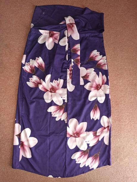 Fialové asymetrické šaty xxl, xxl