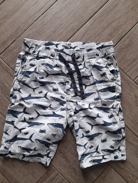 Chlapecké plátěné kraťasy zn. hm, vel. 128, h&m,128