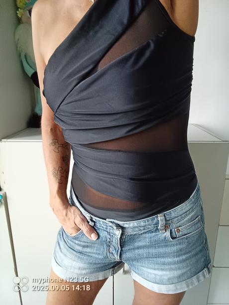 Plavky na jedno rameno vel."l/40", 40