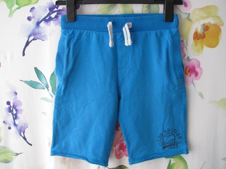 Chlapecké bavlněné šortky, tenká teplákovina, f&f,134