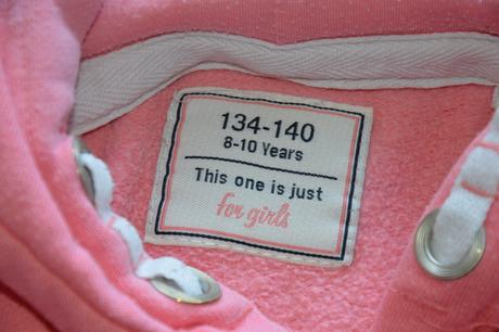 134 růžová mikina, 134