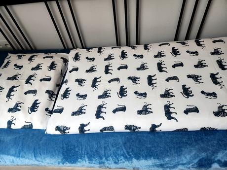 Tygři povlečení, deka a polštář pro menší děti, šířka (cm): 110,délka (cm): 120