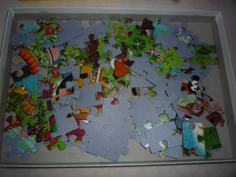 Puzzle krteček velké kostky 100 ks, 