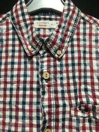 Vel. xs kostkovaná košile, xs