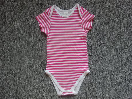 Body kr.r. s proužky, vel. 92, baby club,92