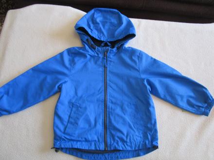 Velmi pěkná modrá bundička s kapucí, vel. 86, sinsay,86