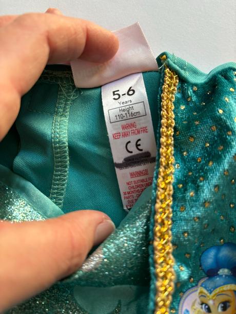 An13/ kostym shimmer&shine - v.5/6 let, 