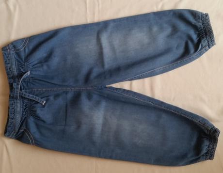 Dětské lehoučké rifličky, džíny, zn.f&f, vel.92, f&f,92