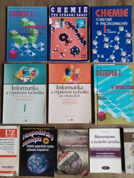 Učebnice pro střední školy, přípravy k maturitě, 