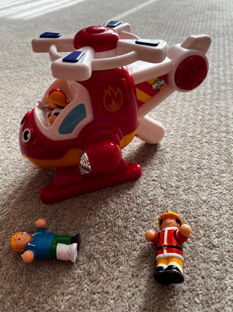 Hasičská helikoptéra rory,