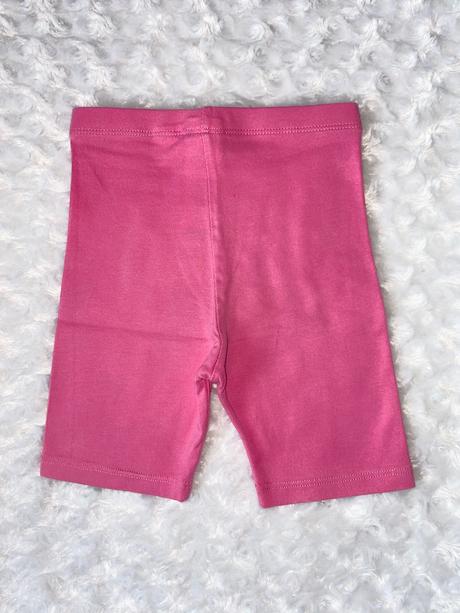 Růžové elastické kraťasy s minnie, f&f,98