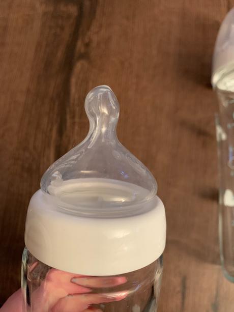 Kojenecká lahev nuk skleněná, nuk