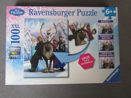 Puzzle ravensburger frozen disney 6+,
