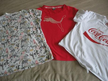 Crop top triko coca-cola, vel. 158/164, 158