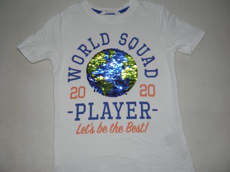 Chlapecké tričko s flitry zn. h&m vel.122/128, h&m,122