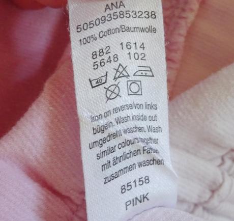 Manšestrová  růžová sukně, george,98