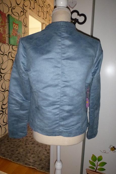 Šedo-modrý semišový křivák - vel.-m-l, m