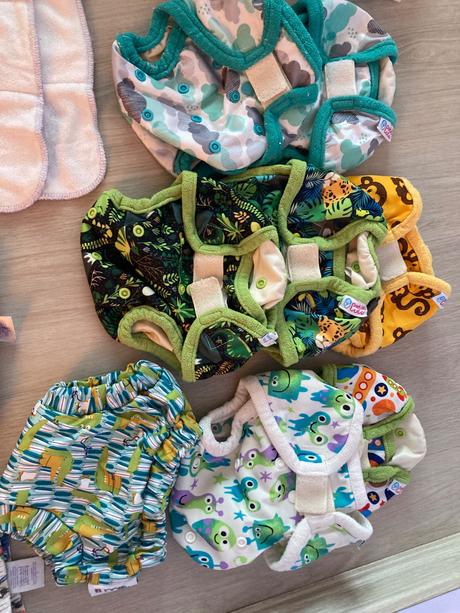 Látkové pleny s příslušenstvím, petit lulu,4 kg - 9 kg