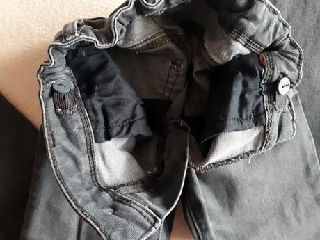 Dětské džíny, rifle, šedé, vel.116, zn.denim, denim,116