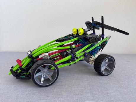 Stavebnice knex závodní auto revvin 2 v 1, 
