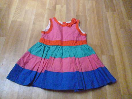 Pruhaté šaty vel.1-2, 92