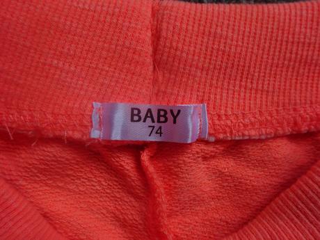 Bavlněné kraťasy, vel. 74, baby,74