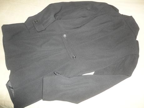 Propracovaný kratší kabát/trenčkot hennes, vel. 38, 38