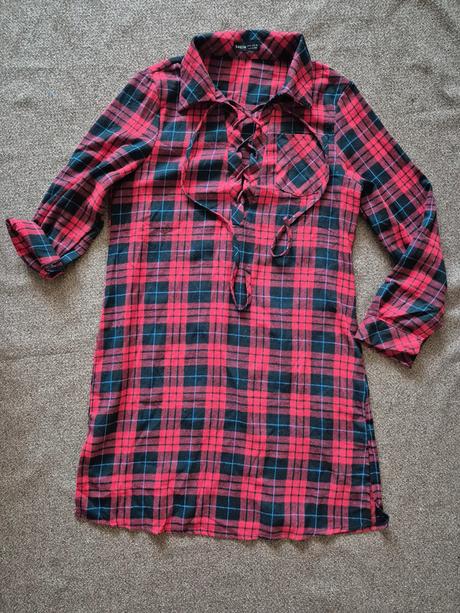 Dámské flanelové šaty shein vel. 36/38, 36