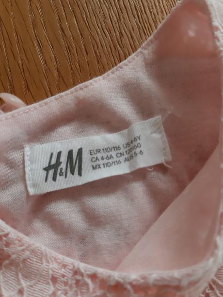 Šatičky h &m č.110/116, h&m,110