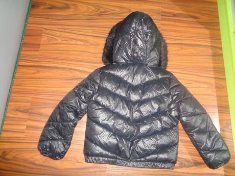 Černá prošívaná zimní bunda, new look,134