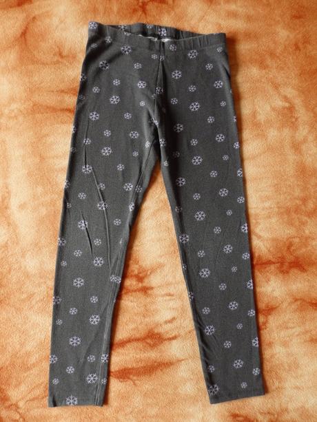 Legínky s vločkami, 140/146, george,140