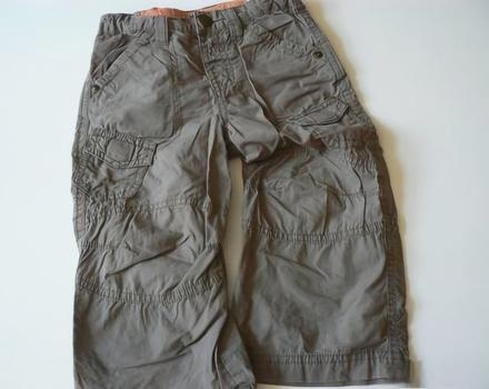 Hnědé plátěné kalhoty, tu,92