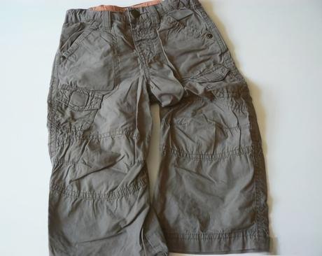 Hnědé plátěné kalhoty, tu,92