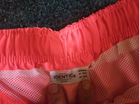 Neonové šortky zn."identic man" vel."m", m