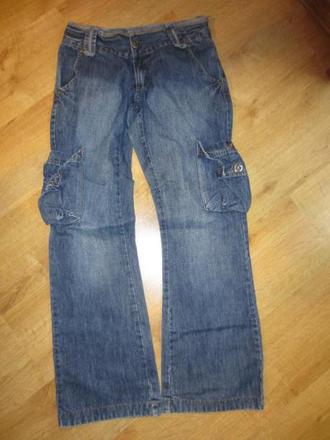 Peckovní džínové, rifle kapsáče, colours of the world,m