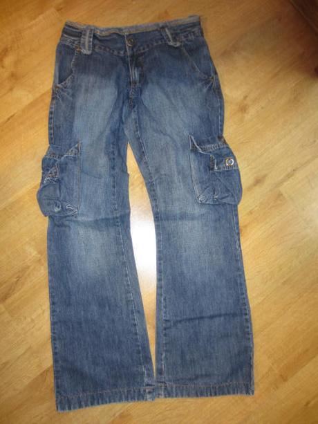 Peckovní džínové, rifle kapsáče, colours of the world,m