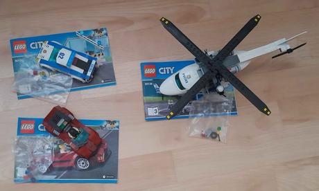 Lego city 60138, pouze 1x složené,